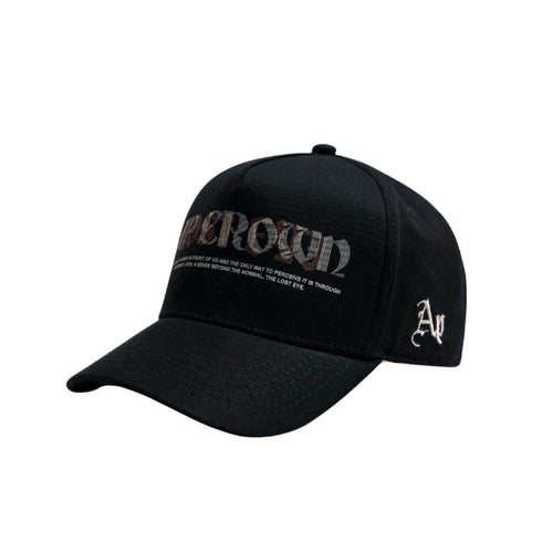 GORRA NEGRA CAP APA AP CROWN